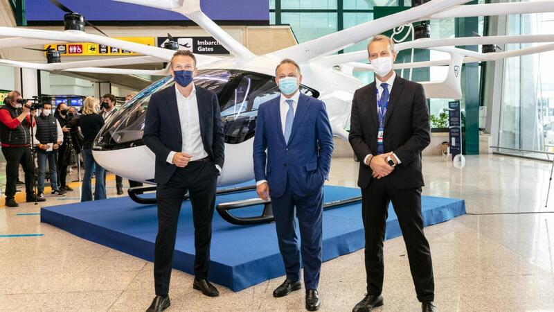 Da Fiumicino al centro di Roma in 15 minuti grazie agli aerotaxi 