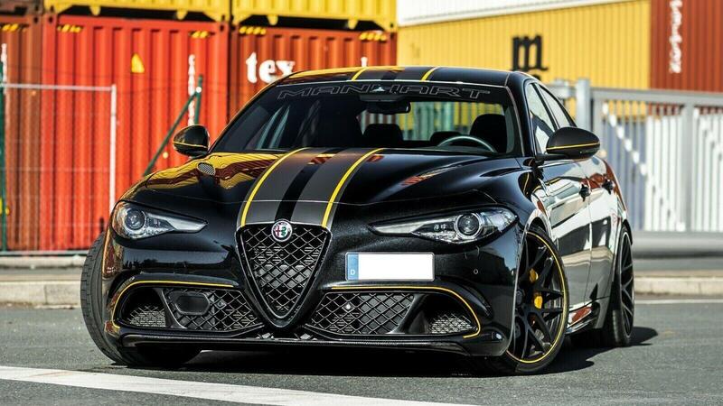 Alfa Romeo, una Giulia Quadrifoglio firmata Manhart da ben 662 CV