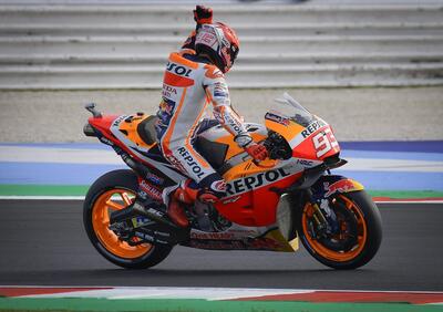 MotoGP 2021: Marquez cade con la moto da cross, niente Portimao 