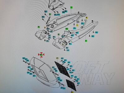 Cover radiatore Hyosung