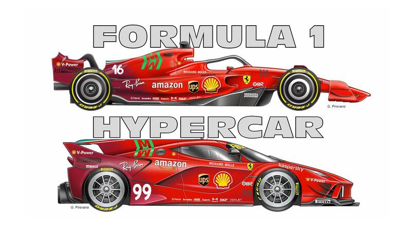 Ferrari, la livrea della vettura F1 2022 sar&agrave; opaca. E avr&agrave; lo stesso colore della hypercar del WEC