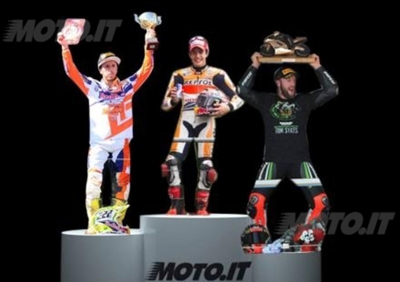 Il pilota dell&#039;anno: Marquez, poi Cairoli e Sykes