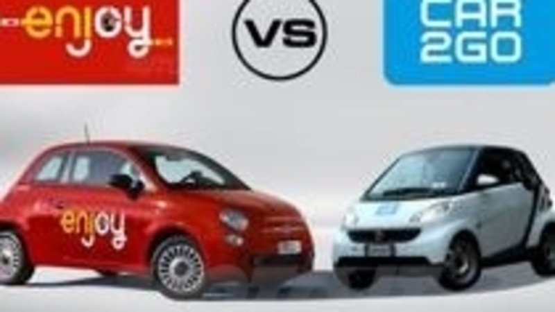 Car sharing a confronto: quando l'auto costa come una moto