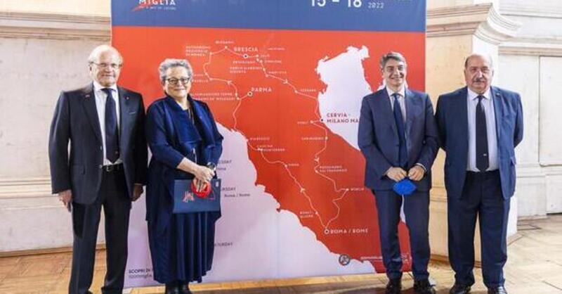 Mille Miglia 2022, A giugno con 3 ricchi eventi esterni che la anticipano da febbraio ad aprile