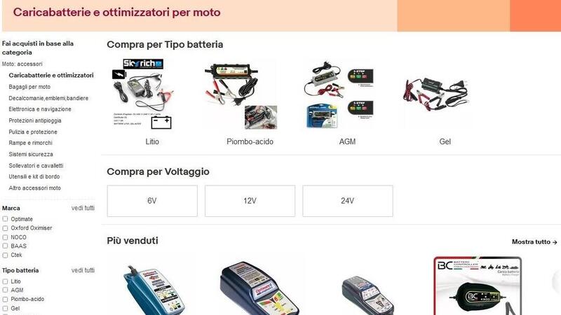 Guida alla salute della batteria della moto con eBay