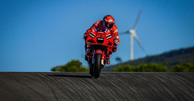 MotoGP 2021. Il GP di Algarve a Portimao. Francesco Bagnaia &egrave; il pi&ugrave; rapido nelle FP3