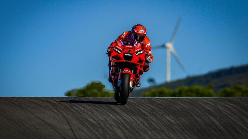 MotoGP 2021. Il GP di Algarve a Portimao. Francesco Bagnaia &egrave; il pi&ugrave; rapido nelle FP3