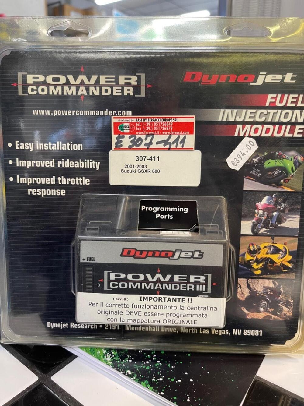 Power comanderà Suzuki GSX 600 R 01-03 Ferracci (2)