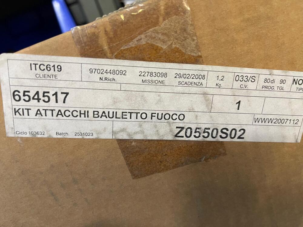Kit attacchi Bauletto Gilera Fuoco Piaggio