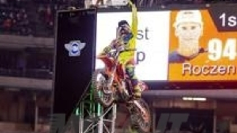 Supercross, Anaheim: Roczen vince al debutto