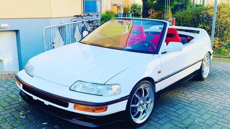 Una rarissima Honda, Sportiva dal sapore anni Ottanta? CRX Convertible