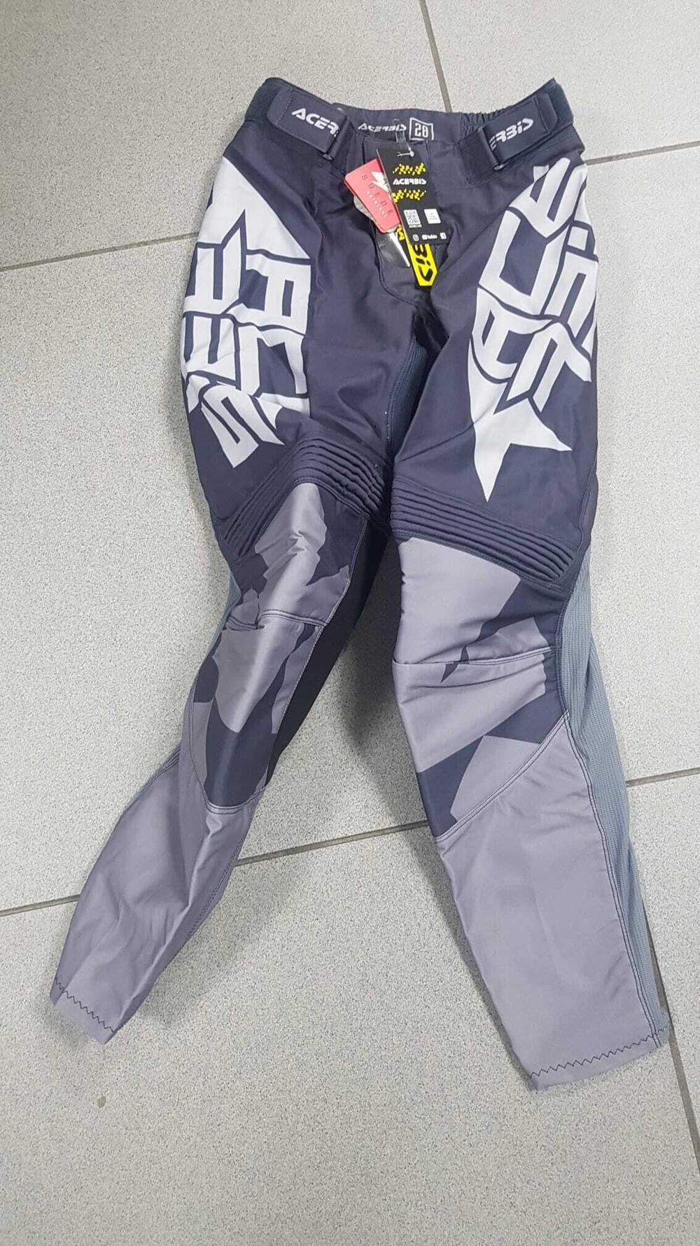 PANTALONI ACERBIS STARWAY X-FLEX GRIGIO/GRIGIO