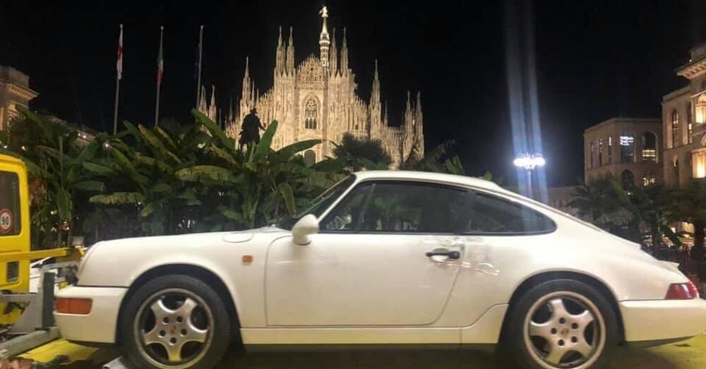 Porsche rubata a Milano, ritrovata grazie alla segnalazione social di Roberto Parodi