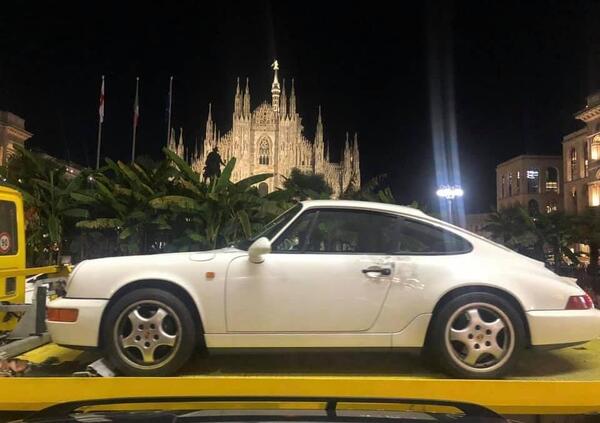 Porsche rubata a Milano, ritrovata grazie alla segnalazione social di Roberto Parodi