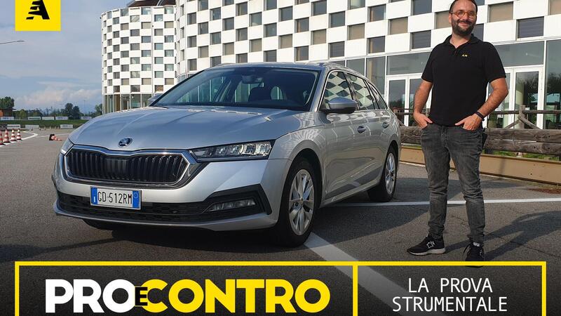 Skoda Octavia a metano, PRO e CONTRO | La pagella e tutti i numeri della prova strumentale