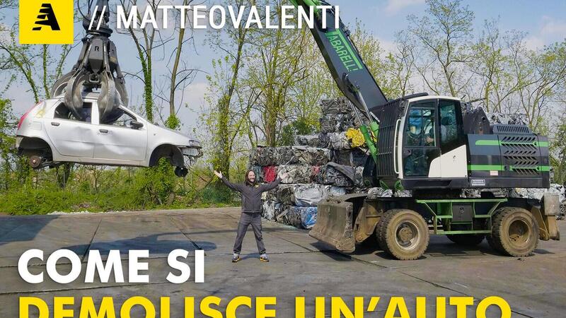 Come si demolisce un&#039;auto? Tutti i segreti del demolitore (addio sfasciacarrozze e rottamaio)