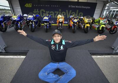 MotoGP 2021. Il GP di Valencia. Valentino Rossi: Che gusto aver portato tanti appassionati alle moto