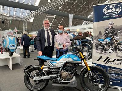 FB Mondial HPS 125 Ubbiali, debutto a Novegro