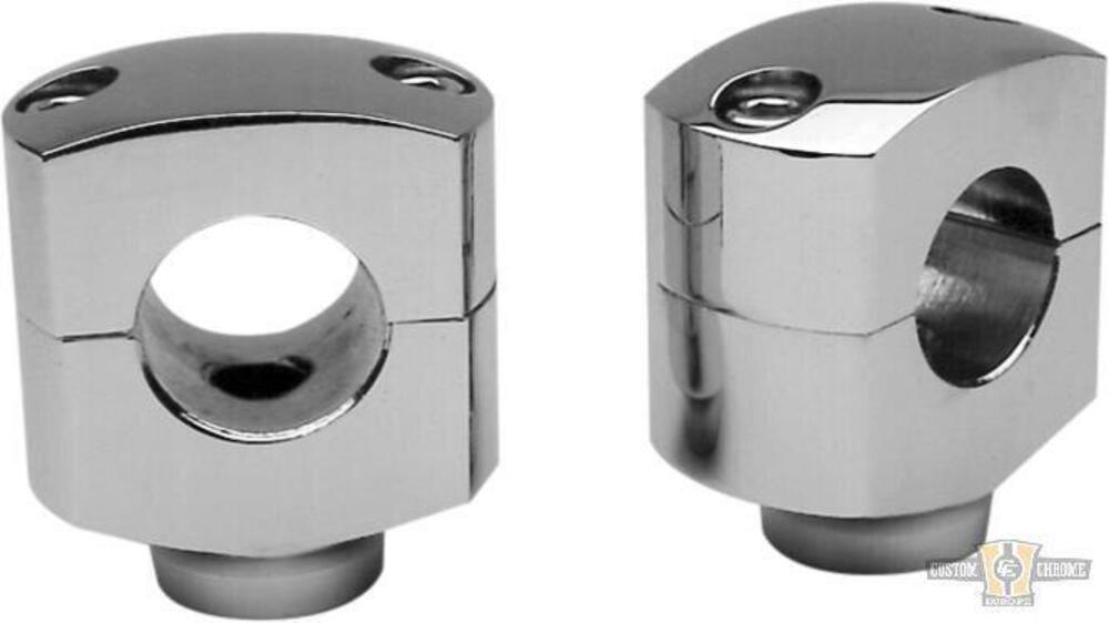 Riser Domed alti 1-1/4’’, cromati, Per manubri da 