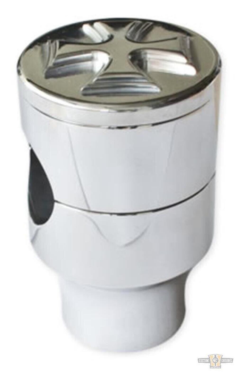 Riser alti 2'' lucidi Iron Cross per manubri da 1' 