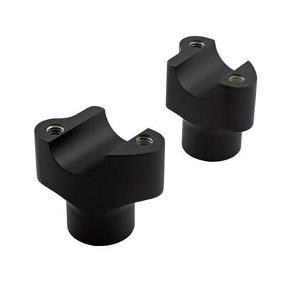 Riser Chubby alti 1.5&rsquo;&rsquo;, dritti, neri, Wild 1 Per