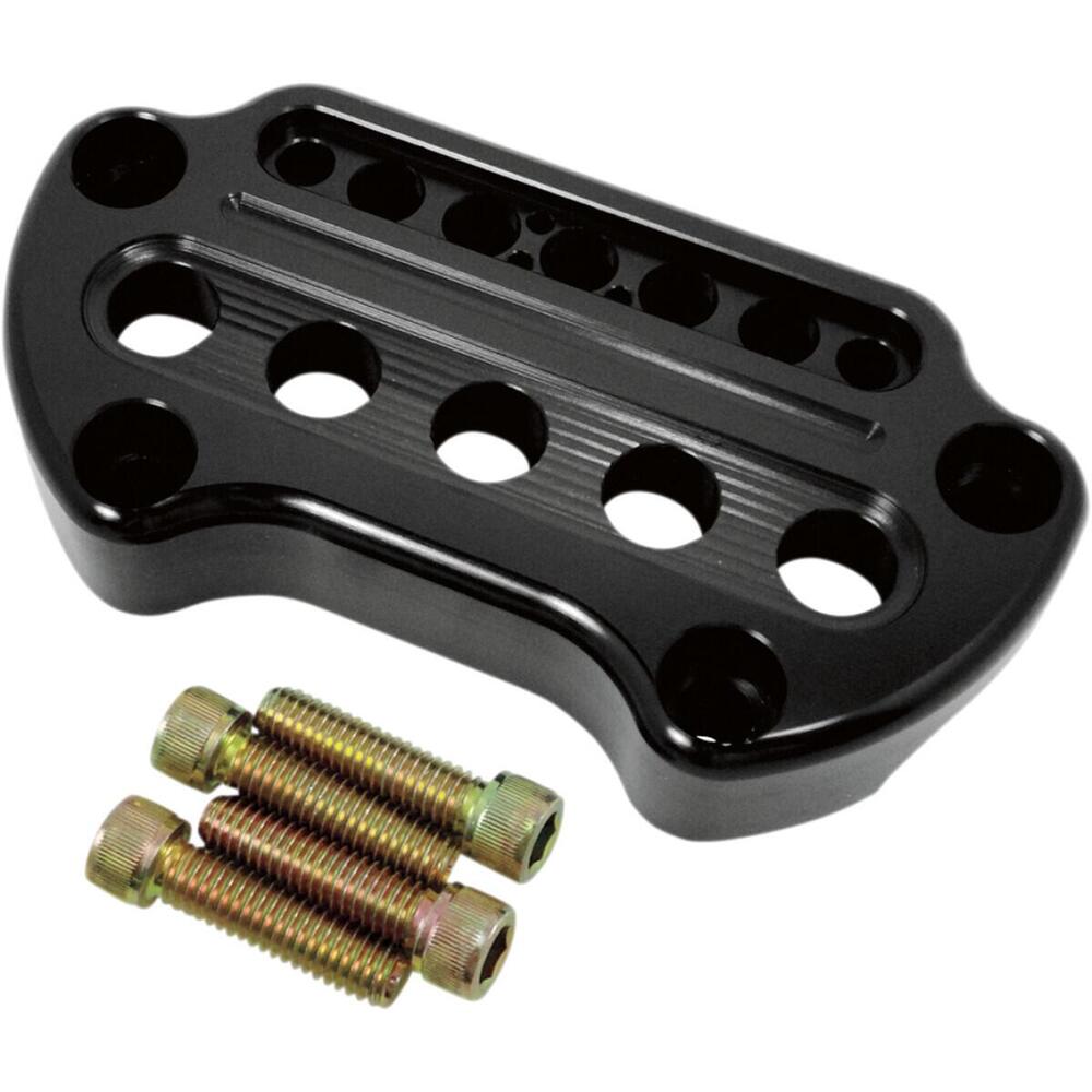 Piastrina riser Joker nera con alloggiamento spie Joker Machine