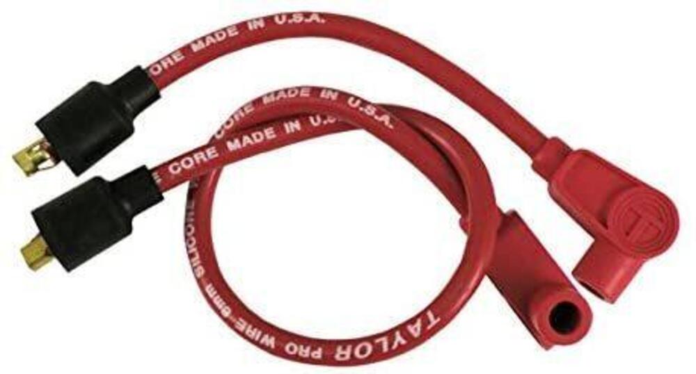 Cavi candele rossi 8mm per Dyna dal 1999 al 2017 T 