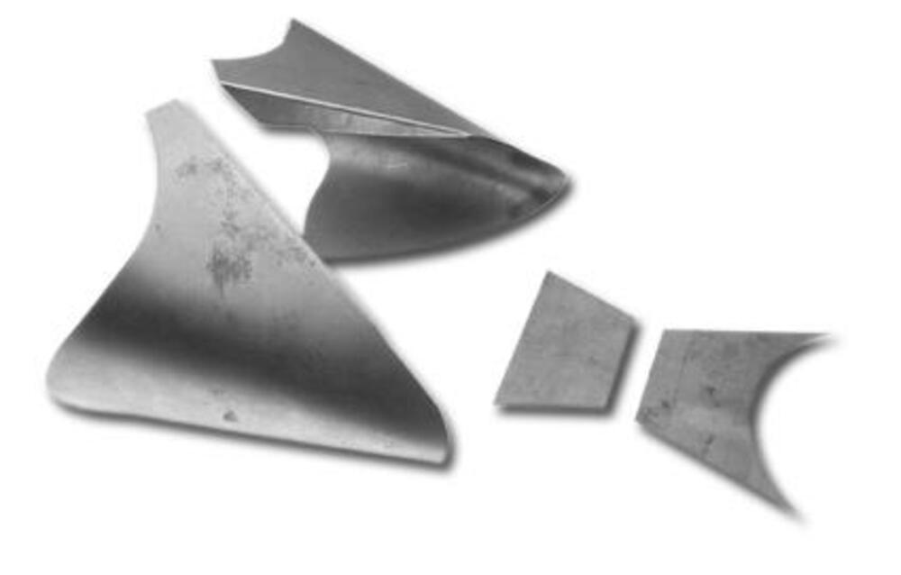 Estensioni serbatoi Softail Twin Cam Custom Chrome 