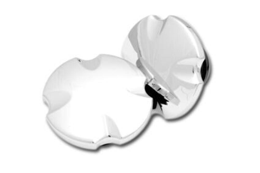 Tappi benzina Iron Cross cromati dal 1983 al 1995 