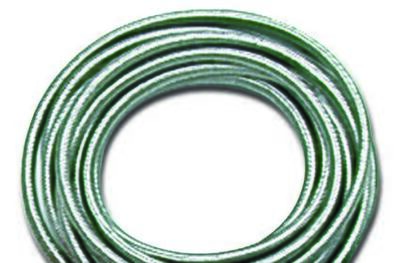 Tubo in treccia inox diametro 3/8"l (9,5 mm) lungo 