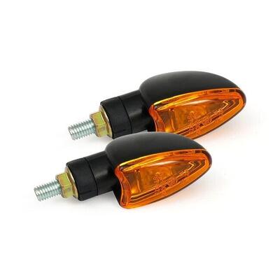 Frecce a led Arrow nere lente arancio omologate Mo 
