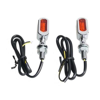 Frecce a led Fastline cromate lenti arancio omolog 
