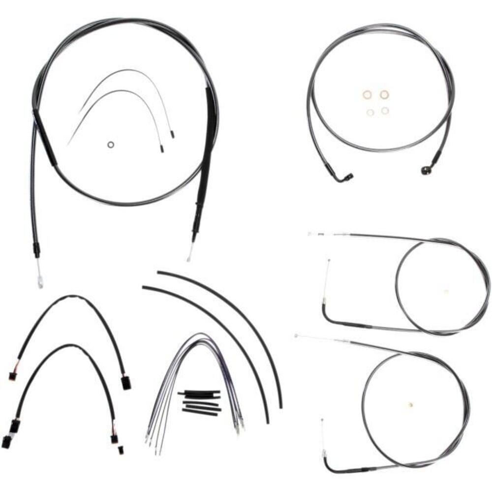 Kit Cavi per Dyna FXDB 2012 al 2017 con manubrio a 