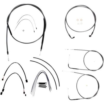 Kit Cavi per Dyna FXDB 2012 al 2017 con manubrio a 
