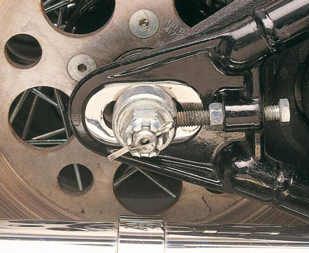 Protezioni forcellone cromate per Sportster dal 19 