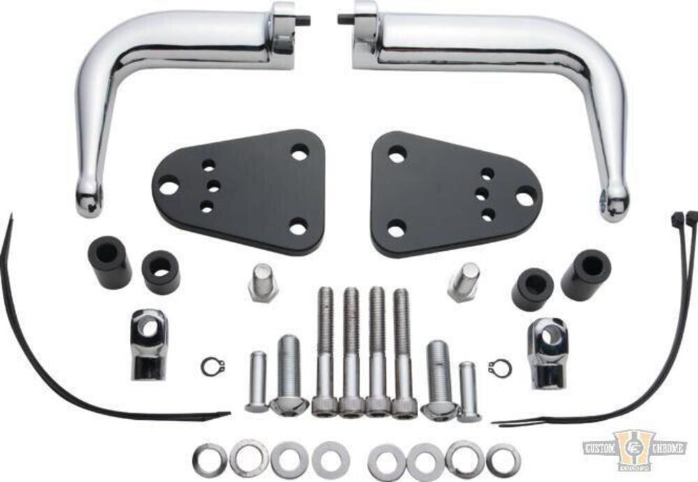 Supporti Pedaline da riposo per Sportster dal 2004 