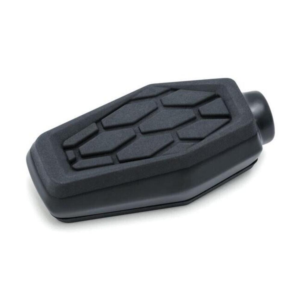Pedalino cambio Kuryakyn Hex gomma nera, nero Kury 