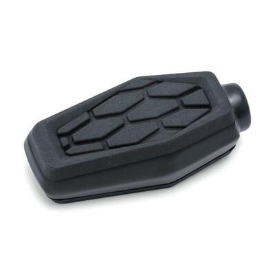 Pedalino cambio Kuryakyn Hex gomma nera, nero Kury 