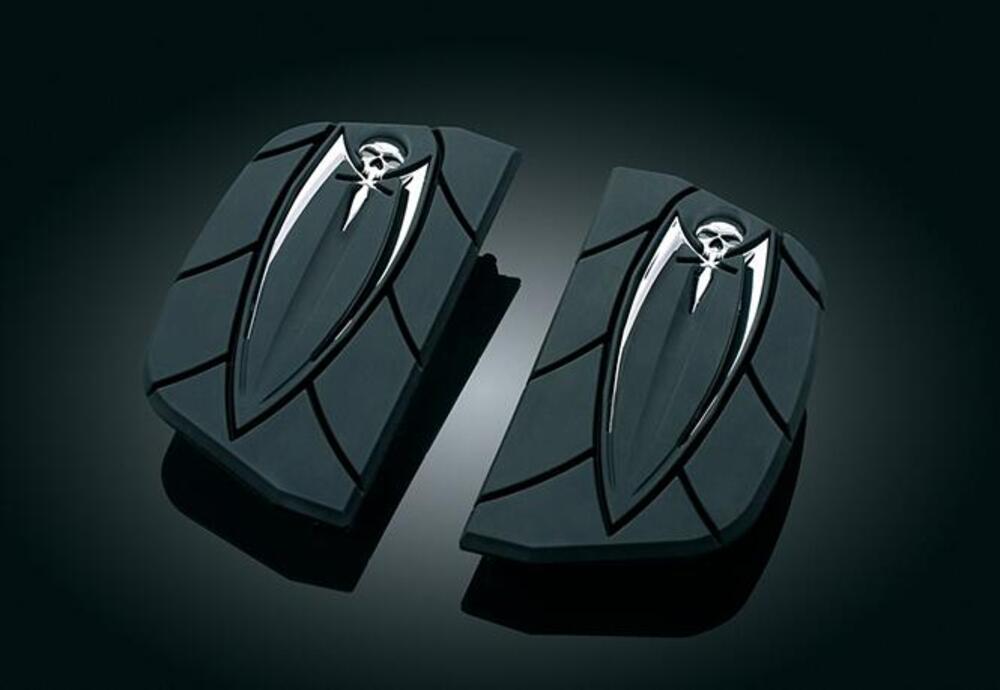 Pedane passeggero Kuryakyn Zombie per Softail e To 