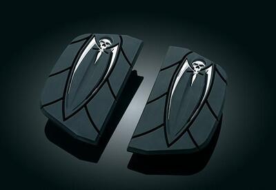 Pedane passeggero Kuryakyn Zombie per Softail e To 