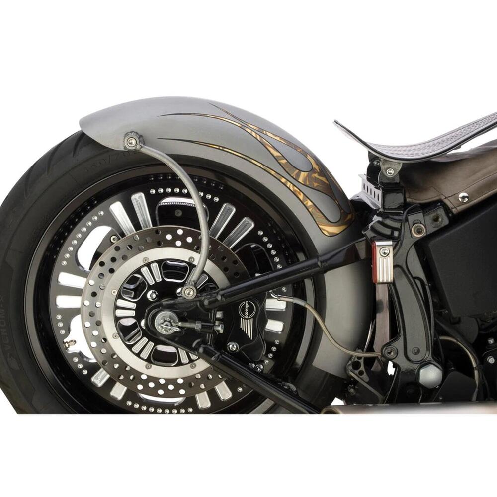 Parafango posteriore Lucky F*cker per Softail dal 