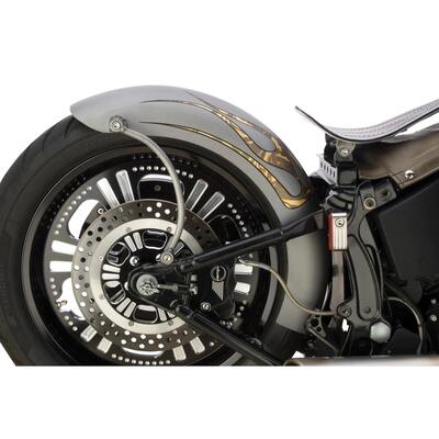 Parafango posteriore Lucky F*cker per Softail dal 