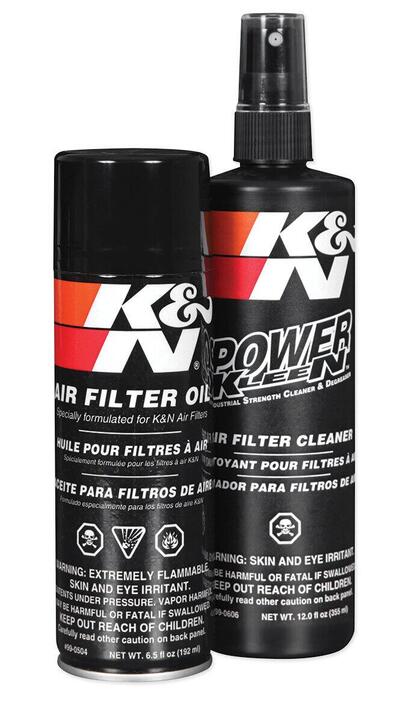 Kit K&amp;N per pulizia e manutenzione filtri aria