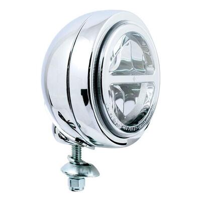 Faro 4 1/2'' abbagliante laterale a LED cromato Mo 