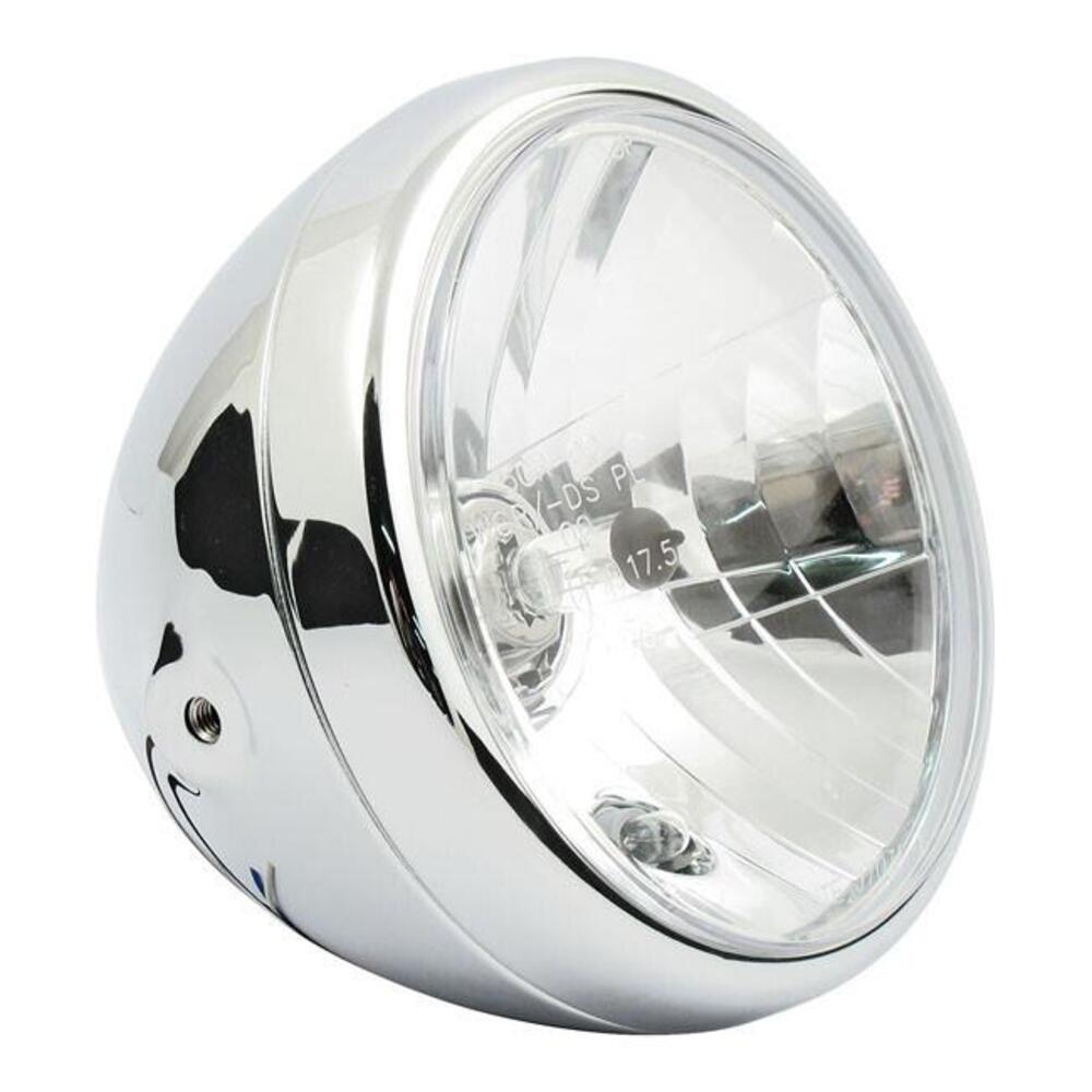 Faro anteriore 7'' Reno cromato Motorcycle Storeho 
