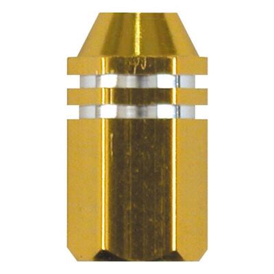 Tappini valvola Hex Straight dorati Trik Topz 