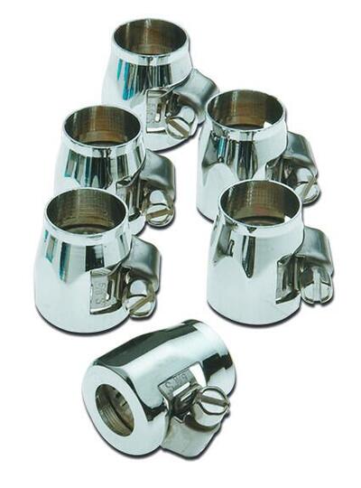 Fascette stringi tubo cromate 1/4" (confezione da 