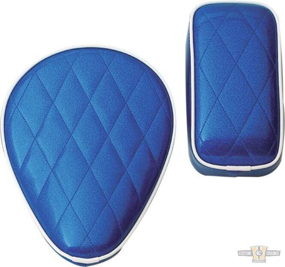 Mono sella azzurro metal flake Le Pera Spring