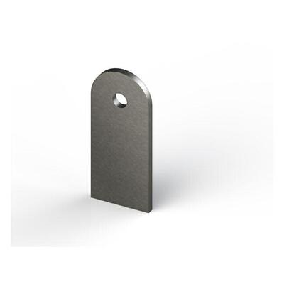 Staffe in acciaio da saldare B 25,4mm x L 60mm x 3 