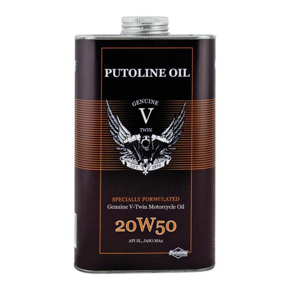 Olio motore sintetico 20W50 1 litro per tutti i mo Putoline